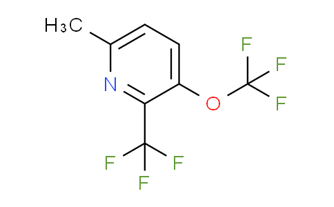6-Methyl-3-(trifluoromethoxy)-2-(trifluoromethyl)pyridine
