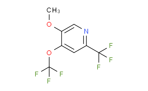 5-Methoxy-4-(trifluoromethoxy)-2-(trifluoromethyl)pyridine