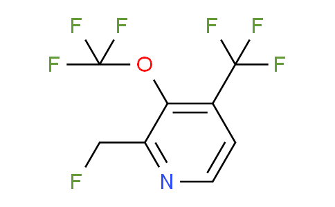 2-(Fluoromethyl)-3-(trifluoromethoxy)-4-(trifluoromethyl)pyridine