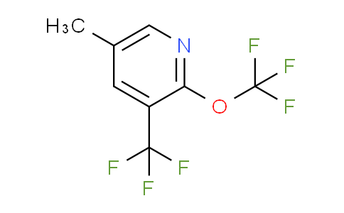 5-Methyl-2-(trifluoromethoxy)-3-(trifluoromethyl)pyridine