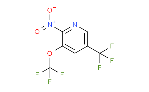 2-Nitro-3-(trifluoromethoxy)-5-(trifluoromethyl)pyridine