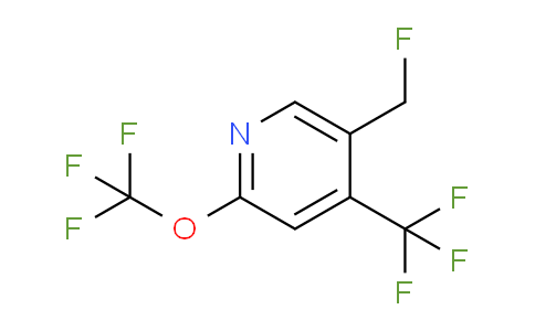 AM70057 | 1804595-12-7 | 5-(Fluoromethyl)-2-(trifluoromethoxy)-4-(trifluoromethyl)pyridine