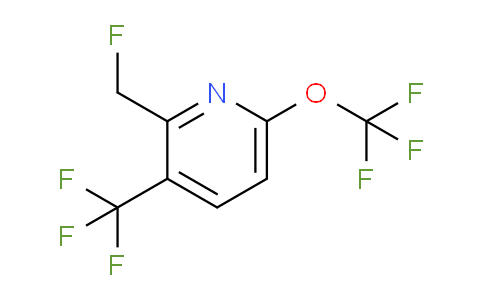 2-(Fluoromethyl)-6-(trifluoromethoxy)-3-(trifluoromethyl)pyridine