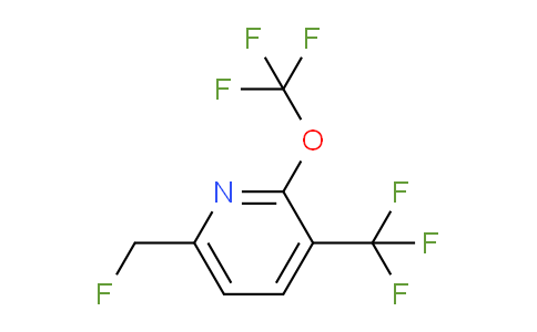 6-(Fluoromethyl)-2-(trifluoromethoxy)-3-(trifluoromethyl)pyridine