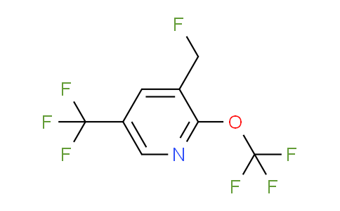 3-(Fluoromethyl)-2-(trifluoromethoxy)-5-(trifluoromethyl)pyridine