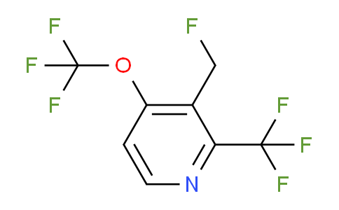 3-(Fluoromethyl)-4-(trifluoromethoxy)-2-(trifluoromethyl)pyridine