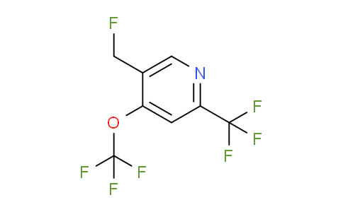 5-(Fluoromethyl)-4-(trifluoromethoxy)-2-(trifluoromethyl)pyridine
