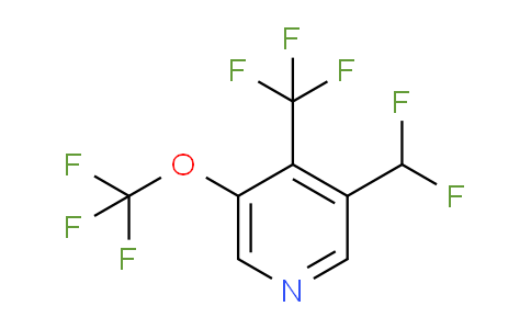 3-(Difluoromethyl)-5-(trifluoromethoxy)-4-(trifluoromethyl)pyridine