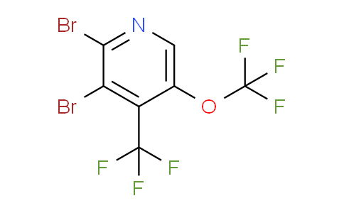 2,3-Dibromo-5-(trifluoromethoxy)-4-(trifluoromethyl)pyridine