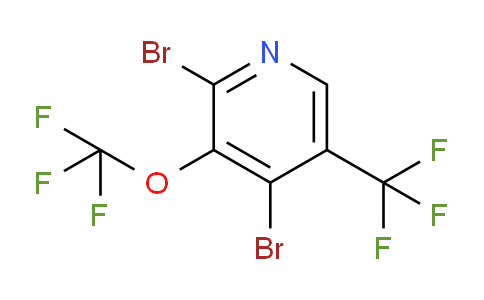 2,4-Dibromo-3-(trifluoromethoxy)-5-(trifluoromethyl)pyridine
