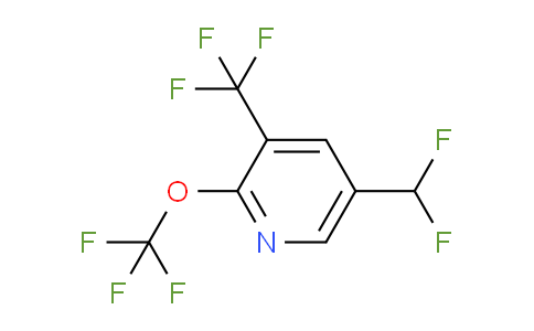 5-(Difluoromethyl)-2-(trifluoromethoxy)-3-(trifluoromethyl)pyridine