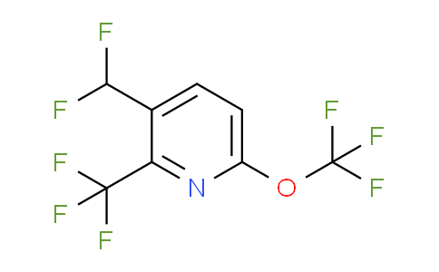 3-(Difluoromethyl)-6-(trifluoromethoxy)-2-(trifluoromethyl)pyridine