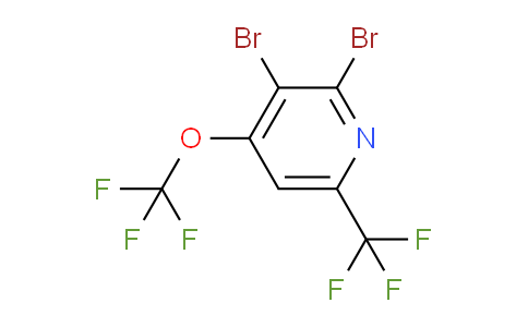 2,3-Dibromo-4-(trifluoromethoxy)-6-(trifluoromethyl)pyridine