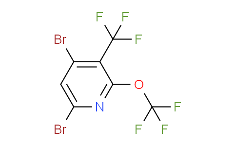 AM70135 | 1804297-68-4 | 4,6-Dibromo-2-(trifluoromethoxy)-3-(trifluoromethyl)pyridine