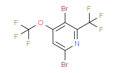 AM70138 | 1804536-10-4 | 3,6-Dibromo-4-(trifluoromethoxy)-2-(trifluoromethyl)pyridine