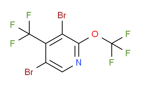 3,5-Dibromo-2-(trifluoromethoxy)-4-(trifluoromethyl)pyridine