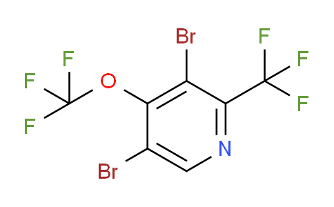 3,5-Dibromo-4-(trifluoromethoxy)-2-(trifluoromethyl)pyridine