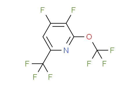 3,4-Difluoro-2-(trifluoromethoxy)-6-(trifluoromethyl)pyridine