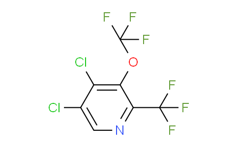 4,5-Dichloro-3-(trifluoromethoxy)-2-(trifluoromethyl)pyridine