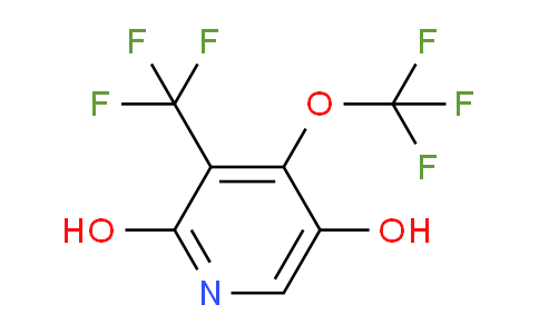 2,5-Dihydroxy-4-(trifluoromethoxy)-3-(trifluoromethyl)pyridine