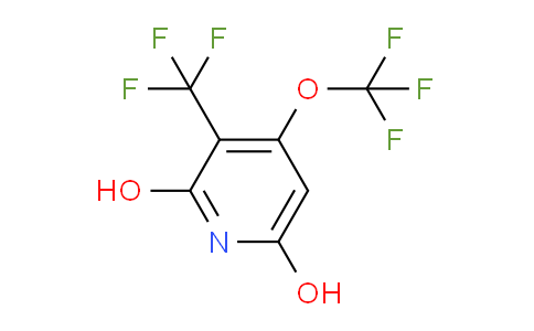 2,6-Dihydroxy-4-(trifluoromethoxy)-3-(trifluoromethyl)pyridine