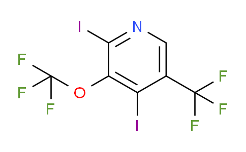 AM70191 | 1803437-90-2 | 2,4-Diiodo-3-(trifluoromethoxy)-5-(trifluoromethyl)pyridine