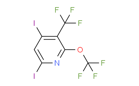 AM70219 | 1804029-29-5 | 4,6-Diiodo-2-(trifluoromethoxy)-3-(trifluoromethyl)pyridine