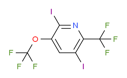 AM70222 | 1806093-15-1 | 2,5-Diiodo-3-(trifluoromethoxy)-6-(trifluoromethyl)pyridine