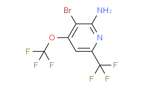 AM70264 | 1805932-21-1 | 2-Amino-3-bromo-4-(trifluoromethoxy)-6-(trifluoromethyl)pyridine