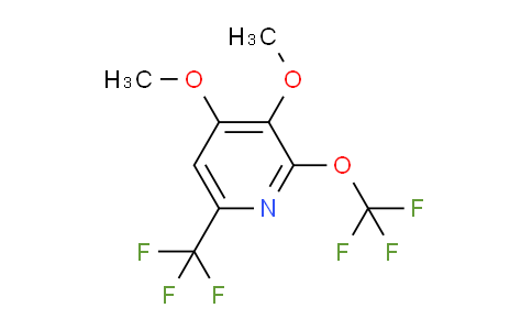 AM70269 | 1804007-23-5 | 3,4-Dimethoxy-2-(trifluoromethoxy)-6-(trifluoromethyl)pyridine