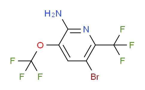 AM70277 | 1803535-70-7 | 2-Amino-5-bromo-3-(trifluoromethoxy)-6-(trifluoromethyl)pyridine