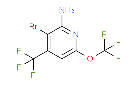 AM70280 | 1803548-43-7 | 2-Amino-3-bromo-6-(trifluoromethoxy)-4-(trifluoromethyl)pyridine