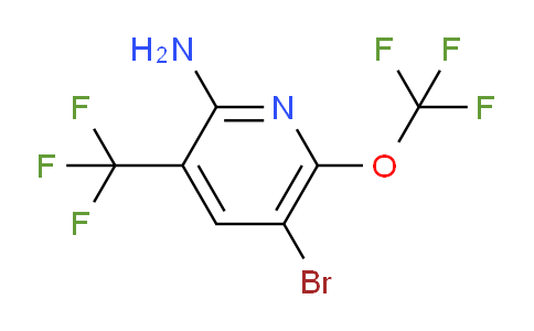AM70282 | 1804584-32-4 | 2-Amino-5-bromo-6-(trifluoromethoxy)-3-(trifluoromethyl)pyridine