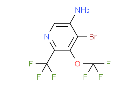 AM70284 | 1804522-57-3 | 5-Amino-4-bromo-3-(trifluoromethoxy)-2-(trifluoromethyl)pyridine