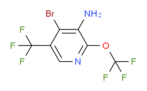 AM70285 | 1803548-48-2 | 3-Amino-4-bromo-2-(trifluoromethoxy)-5-(trifluoromethyl)pyridine