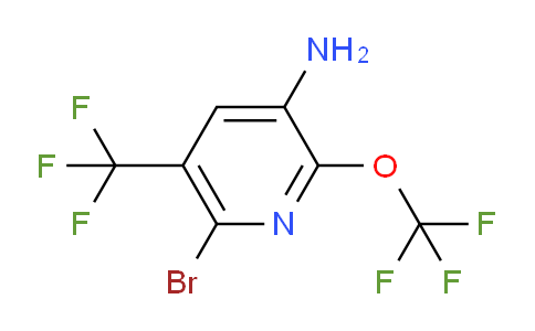 AM70293 | 1804454-54-3 | 3-Amino-6-bromo-2-(trifluoromethoxy)-5-(trifluoromethyl)pyridine