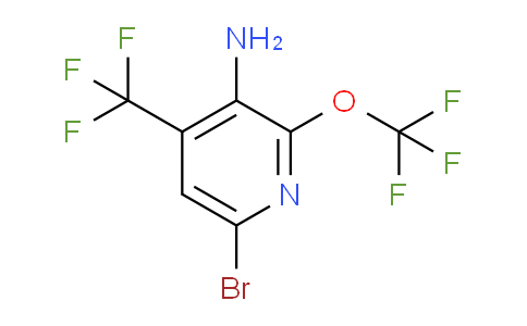 AM70297 | 1804522-73-3 | 3-Amino-6-bromo-2-(trifluoromethoxy)-4-(trifluoromethyl)pyridine