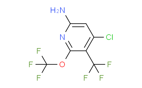 AM70302 | 1804542-26-4 | 6-Amino-4-chloro-2-(trifluoromethoxy)-3-(trifluoromethyl)pyridine