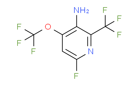 AM70303 | 1804018-25-4 | 3-Amino-6-fluoro-4-(trifluoromethoxy)-2-(trifluoromethyl)pyridine