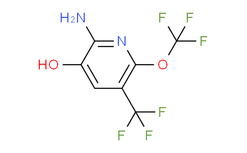 2-Amino-3-hydroxy-6-(trifluoromethoxy)-5-(trifluoromethyl)pyridine