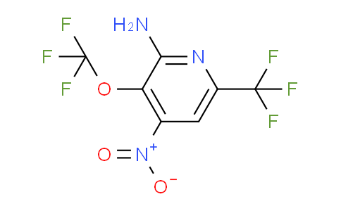 AM70312 | 1806230-57-8 | 2-Amino-4-nitro-3-(trifluoromethoxy)-6-(trifluoromethyl)pyridine