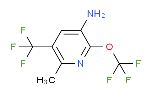 3-Amino-6-methyl-2-(trifluoromethoxy)-5-(trifluoromethyl)pyridine