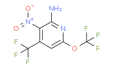 2-Amino-3-nitro-6-(trifluoromethoxy)-4-(trifluoromethyl)pyridine