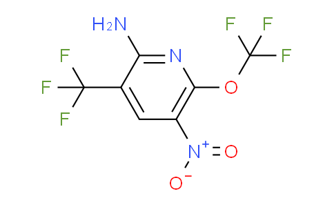 2-Amino-5-nitro-6-(trifluoromethoxy)-3-(trifluoromethyl)pyridine