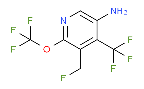 AM70323 | 1804612-71-2 | 5-Amino-3-(fluoromethyl)-2-(trifluoromethoxy)-4-(trifluoromethyl)pyridine
