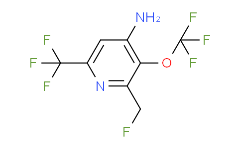 AM70325 | 1806210-50-3 | 4-Amino-2-(fluoromethyl)-3-(trifluoromethoxy)-6-(trifluoromethyl)pyridine