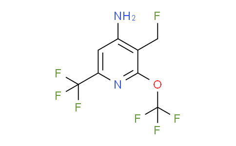 AM70328 | 1803947-89-8 | 4-Amino-3-(fluoromethyl)-2-(trifluoromethoxy)-6-(trifluoromethyl)pyridine