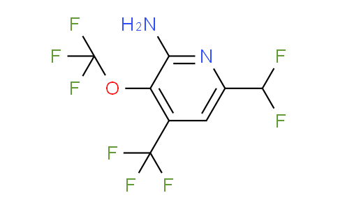 AM70329 | 1803633-40-0 | 2-Amino-6-(difluoromethyl)-3-(trifluoromethoxy)-4-(trifluoromethyl)pyridine