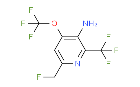 AM70332 | 1804612-97-2 | 3-Amino-6-(fluoromethyl)-4-(trifluoromethoxy)-2-(trifluoromethyl)pyridine