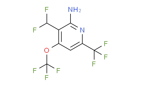 AM70334 | 1804031-12-6 | 2-Amino-3-(difluoromethyl)-4-(trifluoromethoxy)-6-(trifluoromethyl)pyridine